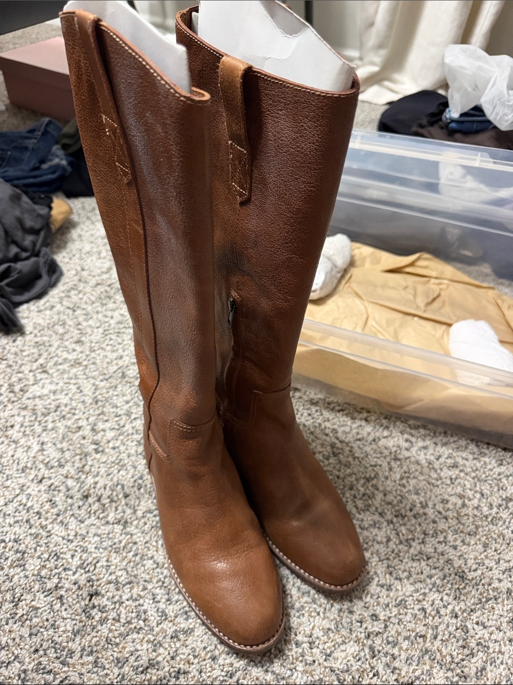 Madewell The Winslow knee high boots 7.5